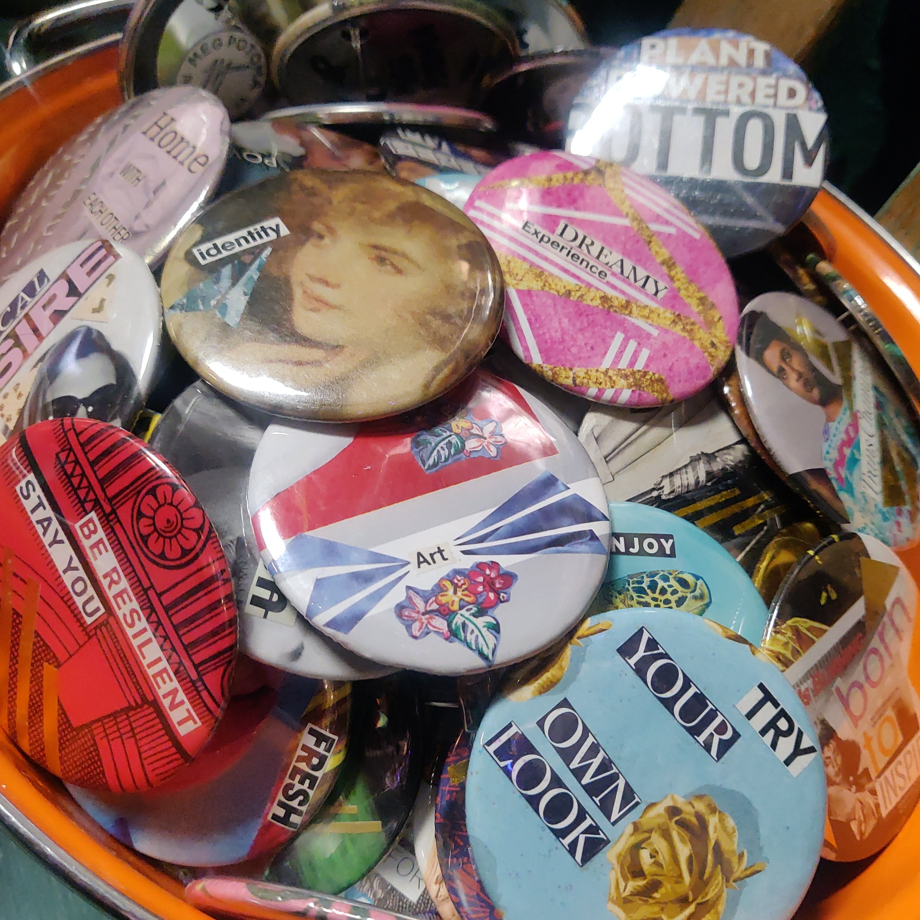 Assorted Queer Collage PiNs by Miller Potoma