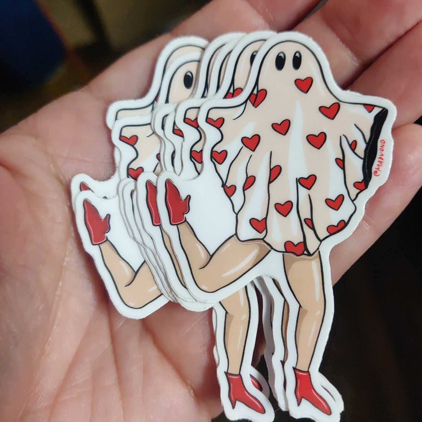 Ghost Queen STICKER