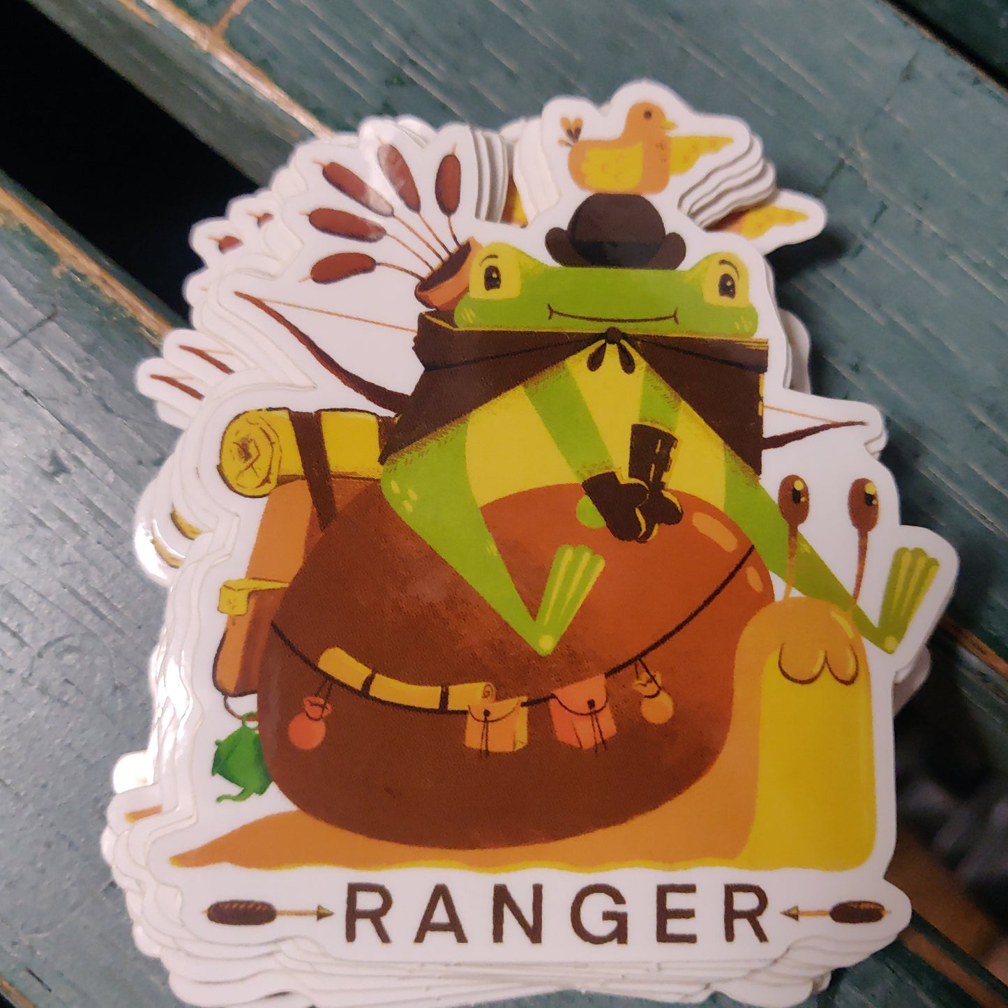 Ranger Frog STICKER