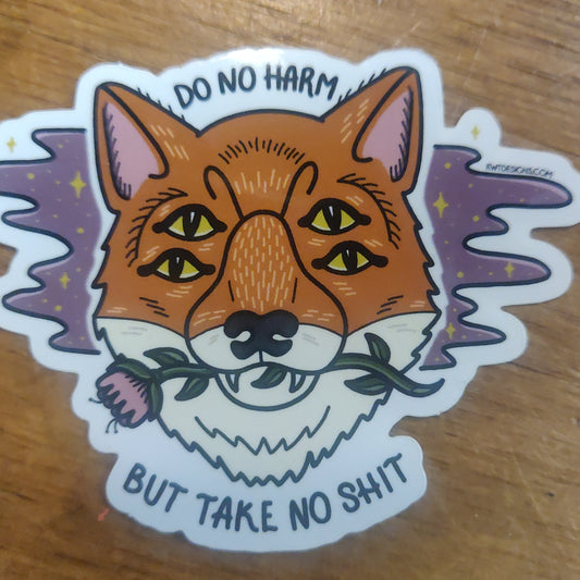 Do No Harm Vinyl STICKER