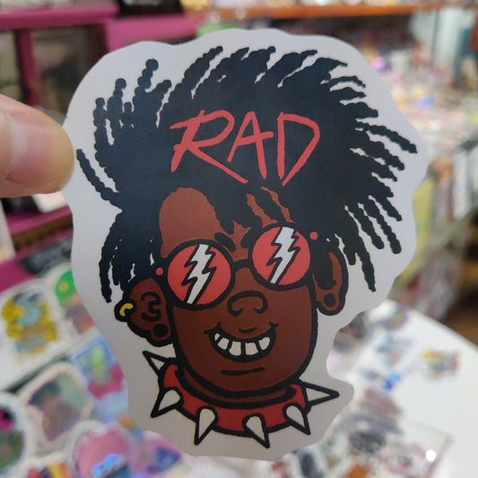 RAD STICKER by Riot NJ
