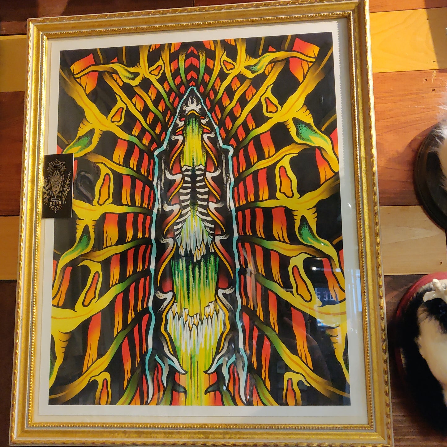 Into the Void Framed PRINT (Limited Edition by Evan Void)