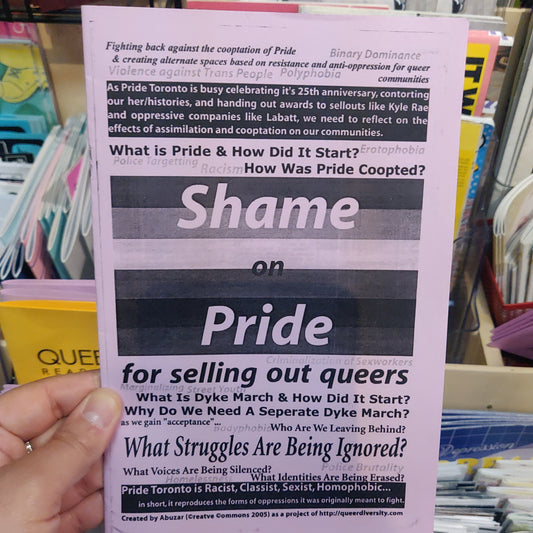Shame on Pride ZiNE