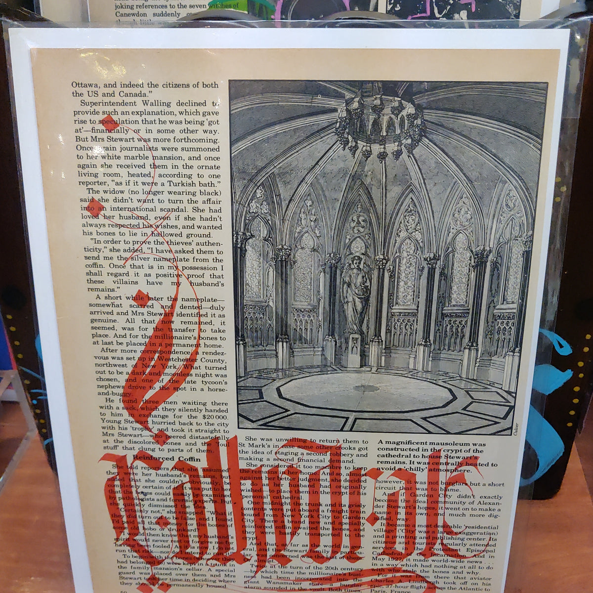 Cathedral Original Calligraphy PRiNT by Douglas Horn – SouthStreetArtMart