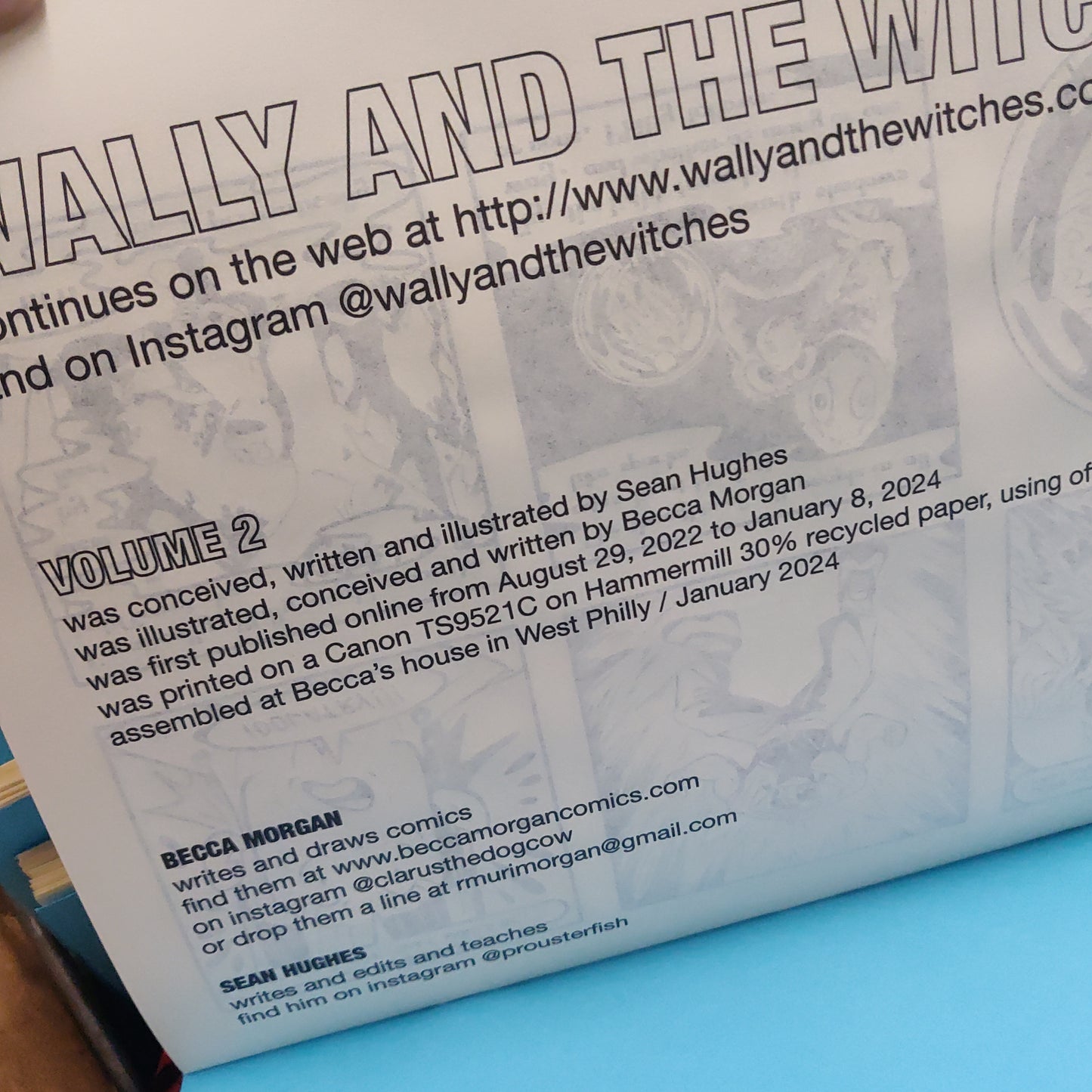 Wally and the Witches Vol. 2 Comic / ZiNE