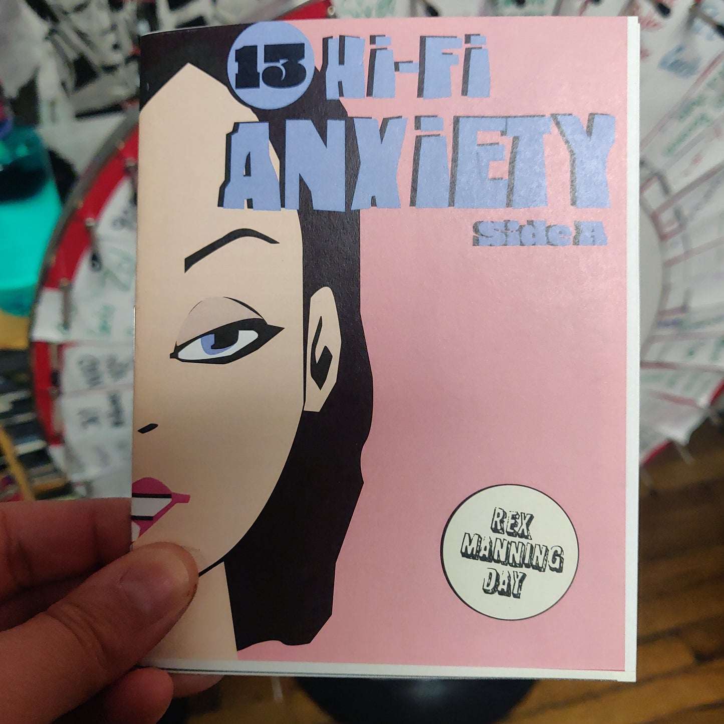 Hi-Fi Anxiety Rex Manning Day ZiNE ! Fun Size #13