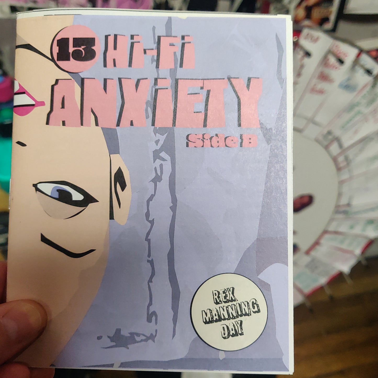 Hi-Fi Anxiety Rex Manning Day ZiNE ! Fun Size #13