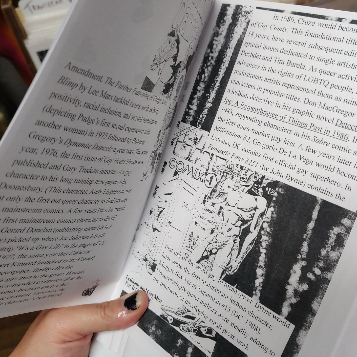 Drawing Outside the Margins: Queer Comic Book History ZiNE
