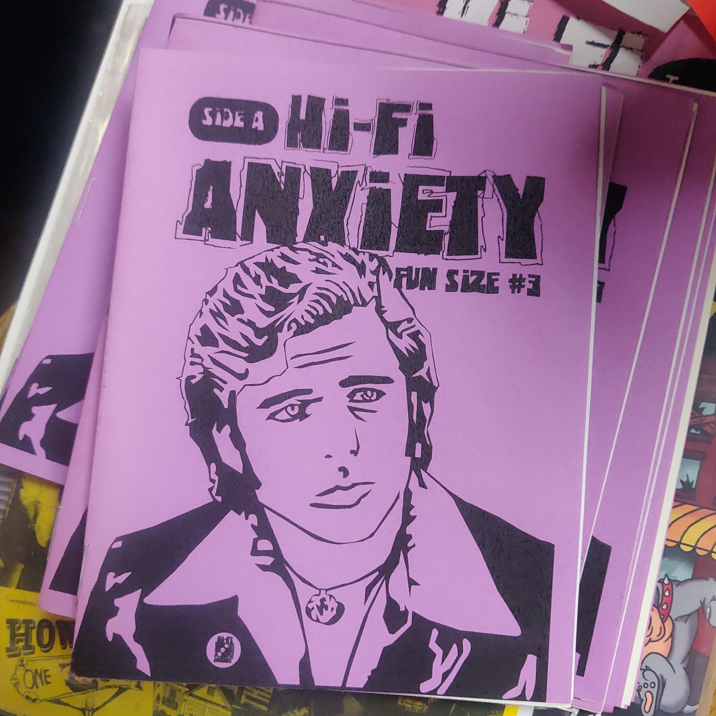 Hi-Fi Anxiety Rex Manning Day ZiNE ! Fun Size #3