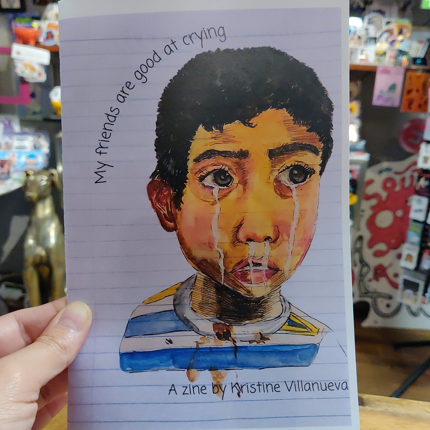 My friends are good at crying ZiNE