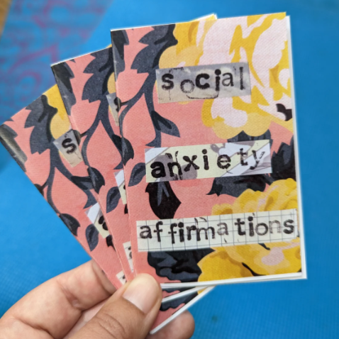 Social Anxiety Affirmations Mini ZiNE