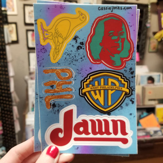 Philly Jawn STICKER SHEET