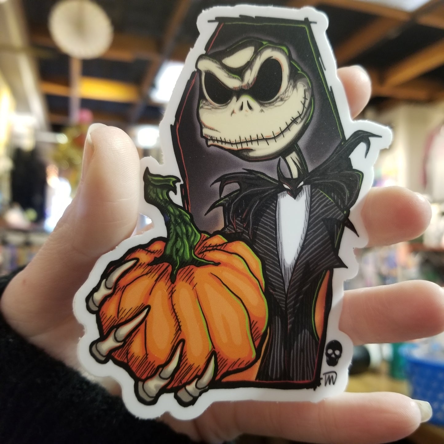 Pumpkin King STICKER