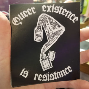 Queer Existence is Resistance STICKER