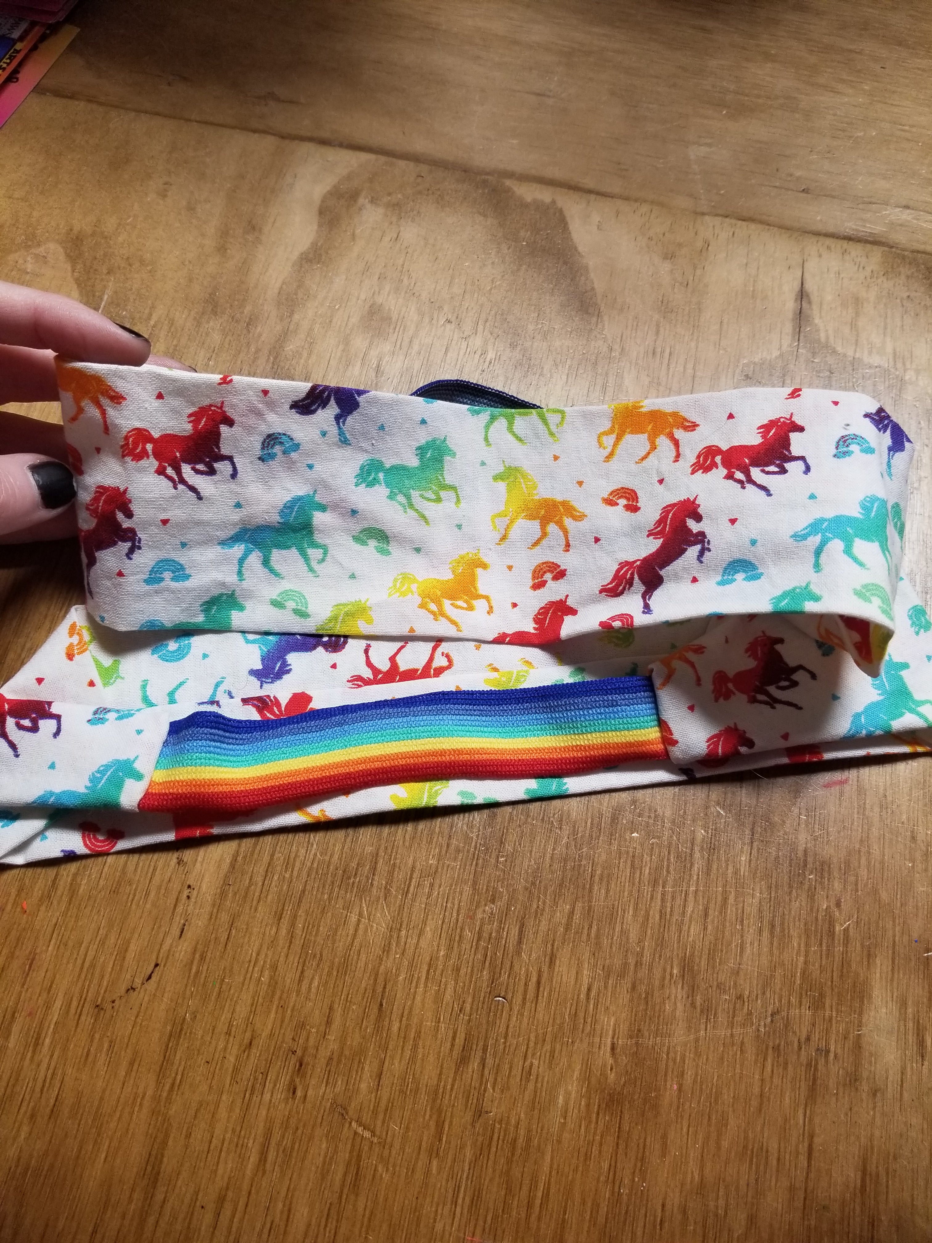 Rainbow Unicorn HEADBAND