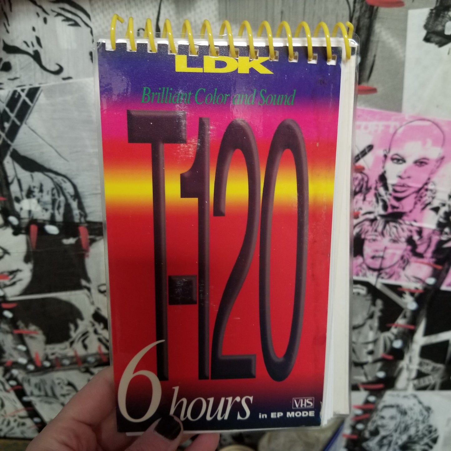 Upcycled VHS Tape Sketchbooks / NOTEBOOKs