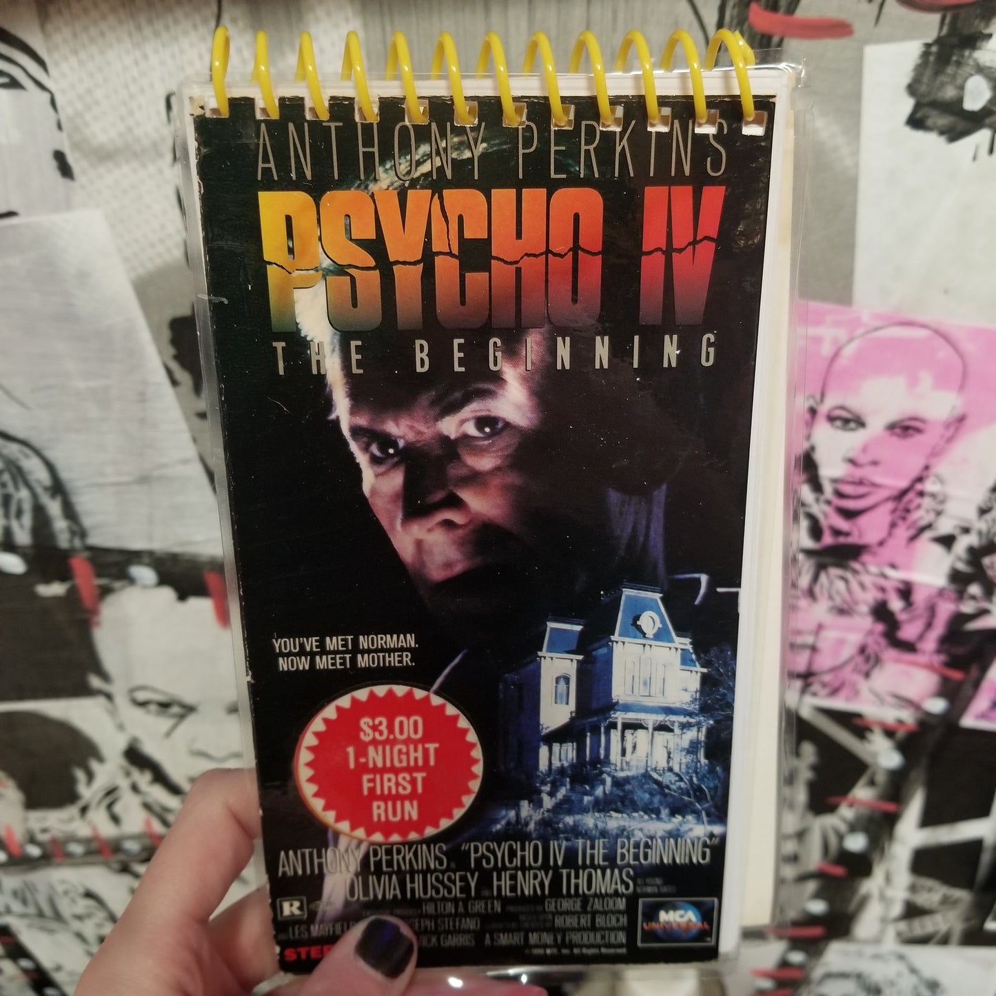 Upcycled VHS Tape Sketchbooks / NOTEBOOKs