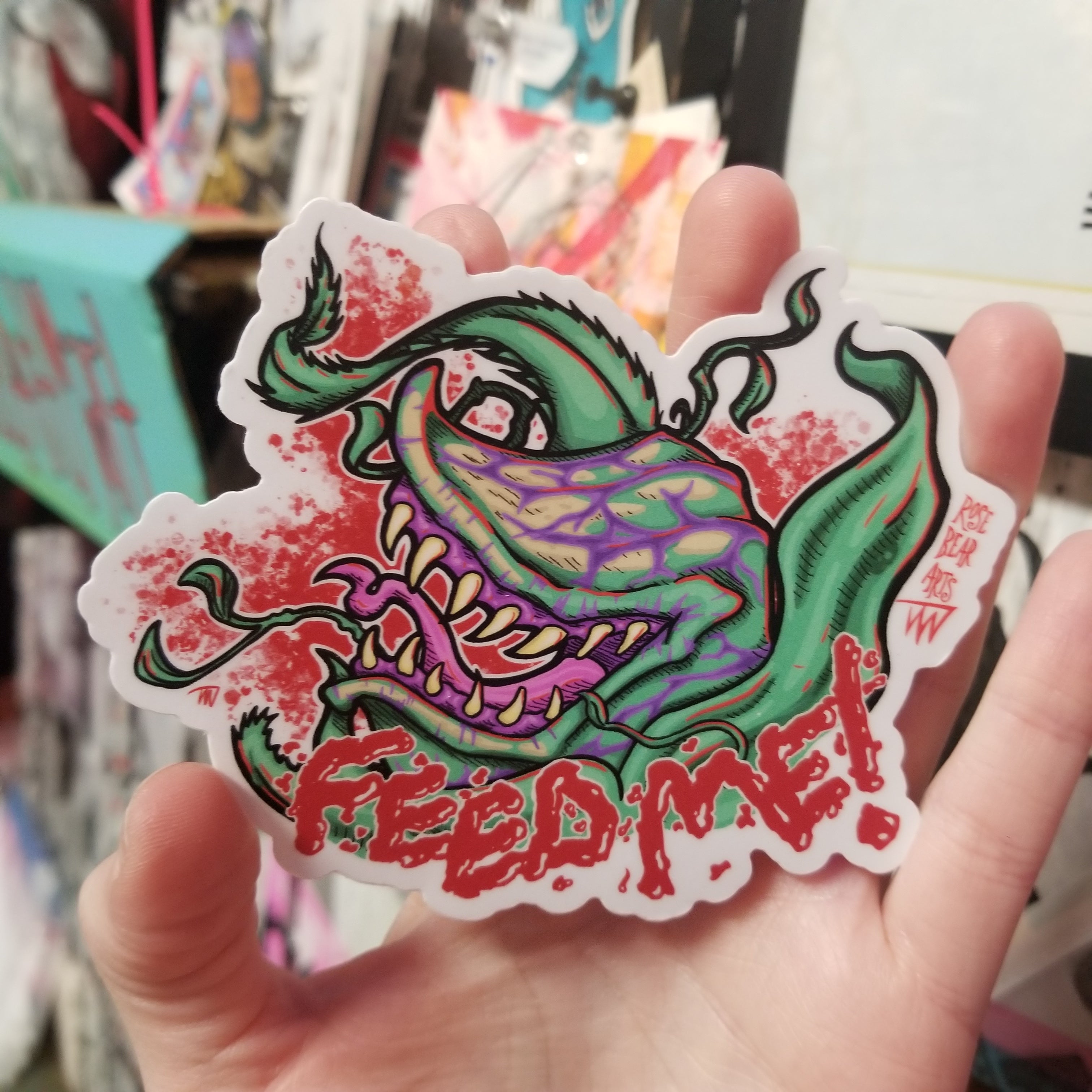 Feed Me Audrey Two STICKER