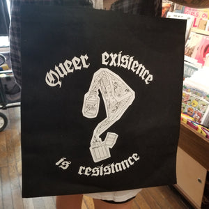 Queer Existence Is Resistance TOTE BAG