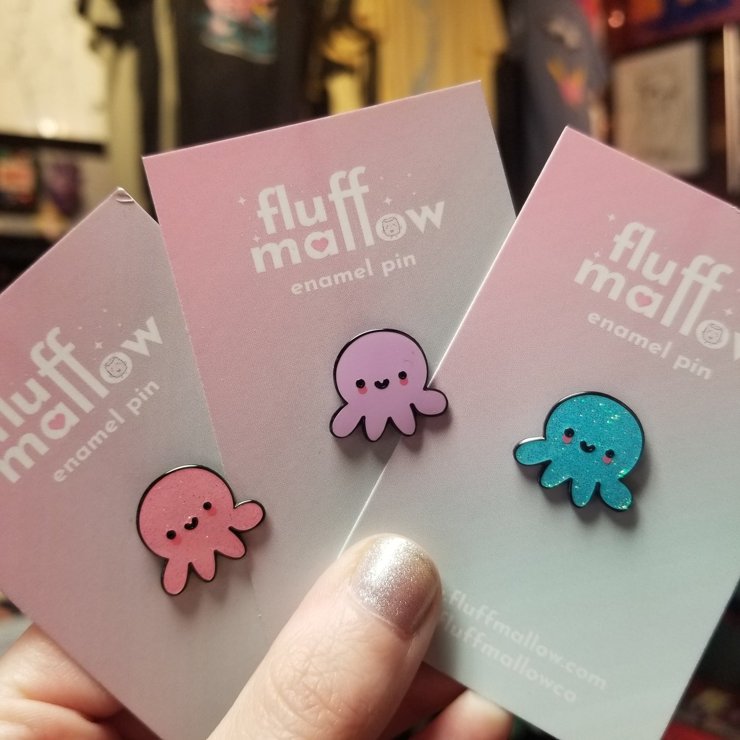 Cute Little Octopus ENAMEL PiN