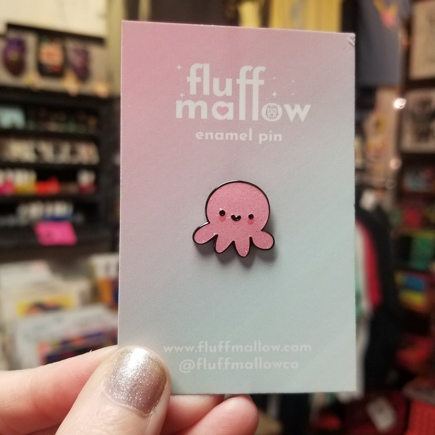 Cute Little Octopus ENAMEL PiN