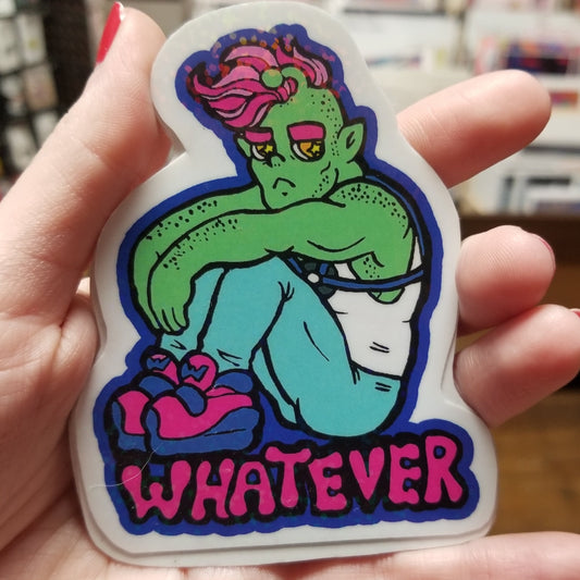 Whatever STICKER by Riot NJ