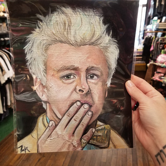 Aziraphale Hand On Mouth PRINT by Burden on Society