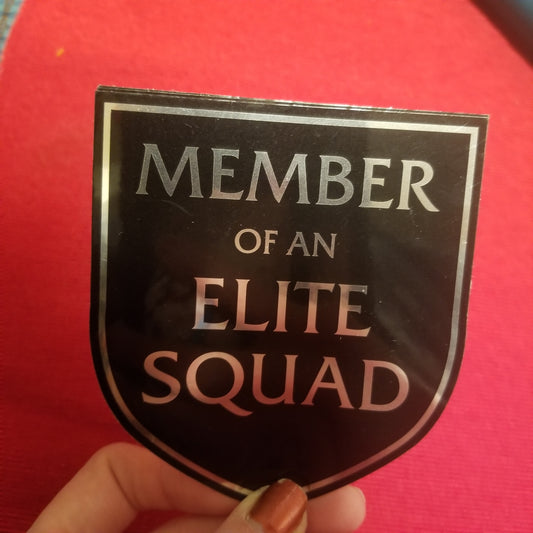 Member of an Elite Squad SVU STICKER
