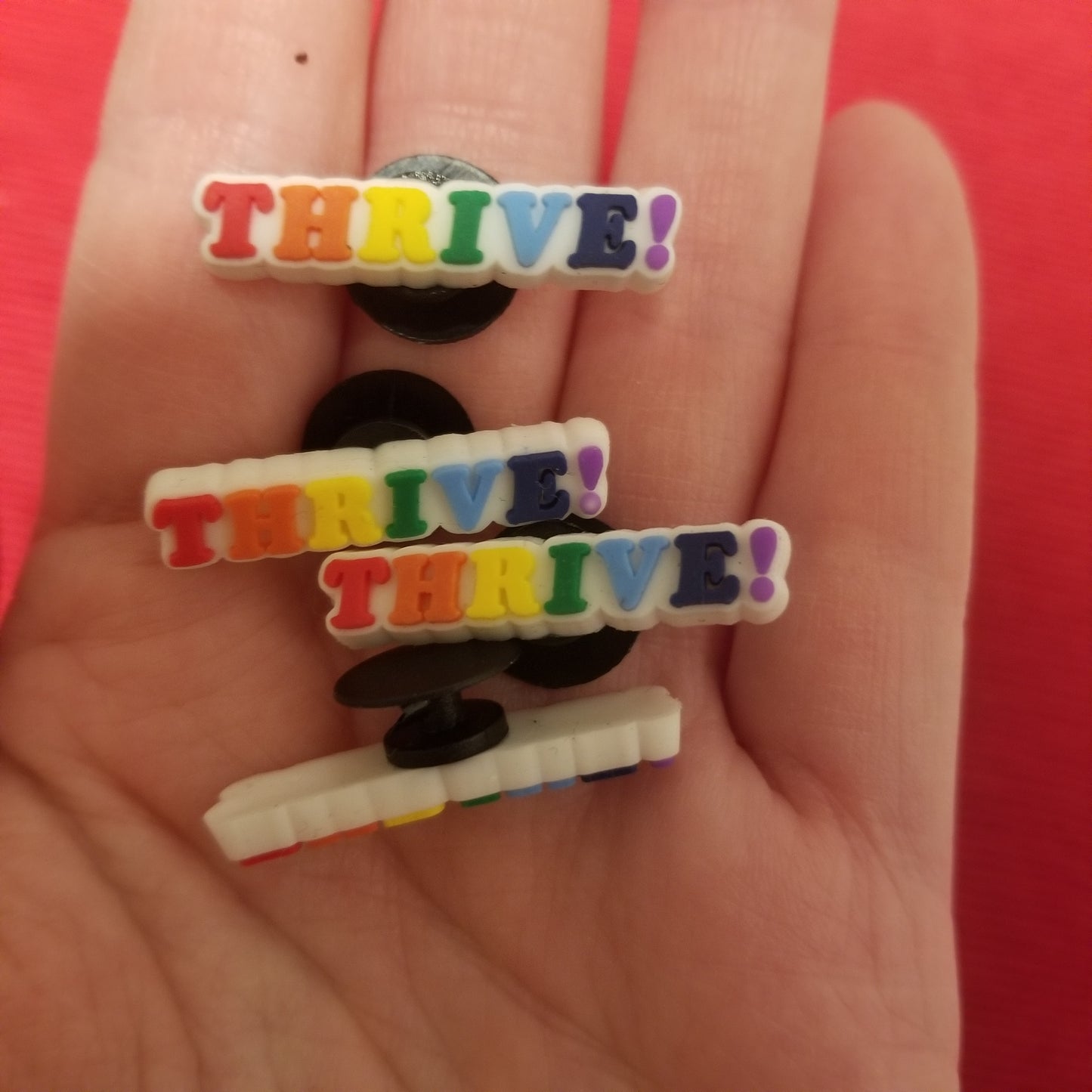 Thrive Rainbow Croc CHARMS