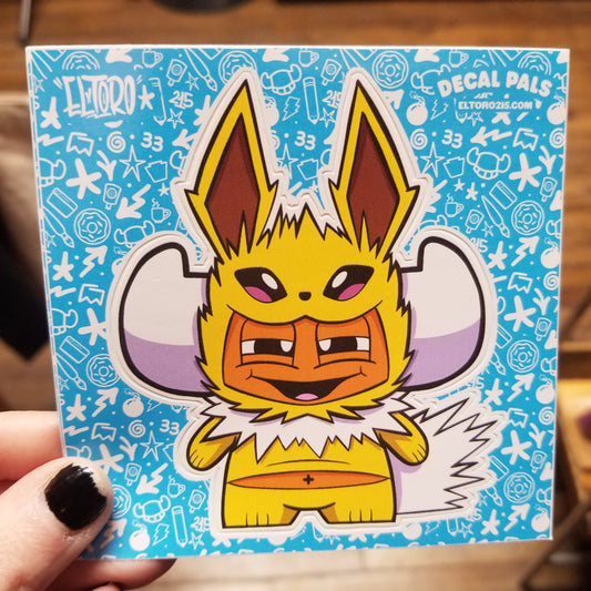 Tall Eared Toro STICKER by EL TORO