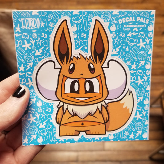 Bushy Tailed Toro STICKER by EL TORO