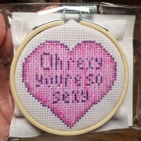 Oh Rexy You're So Sexy Empire Records Cross Stitch Kit