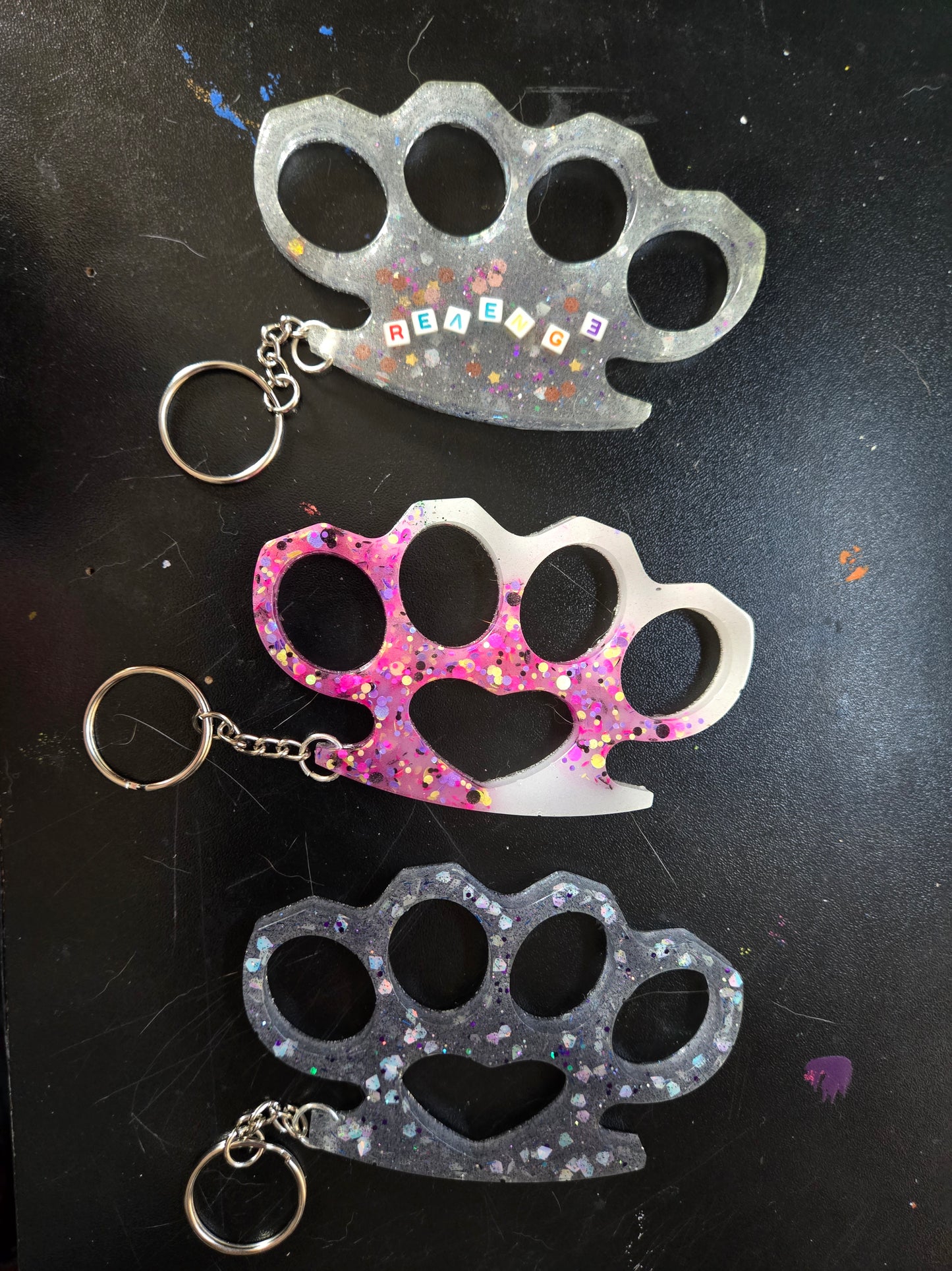 Knucks Resin Defense GRIPs/ KEYCHAINS