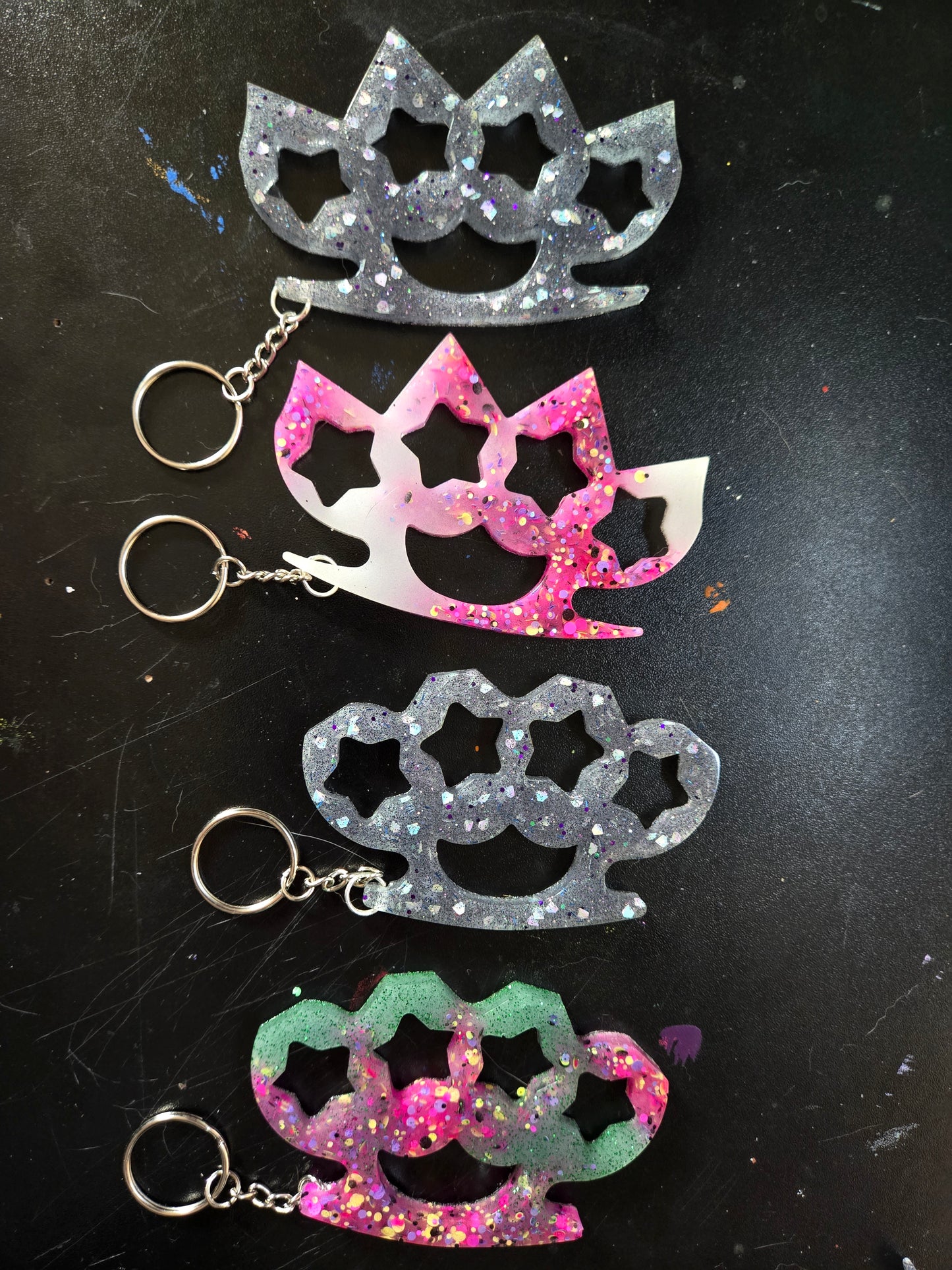 Knucks Resin Defense GRIPs/ KEYCHAINS