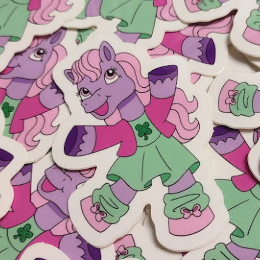 Clover Pony STICKER by Millie Dubois