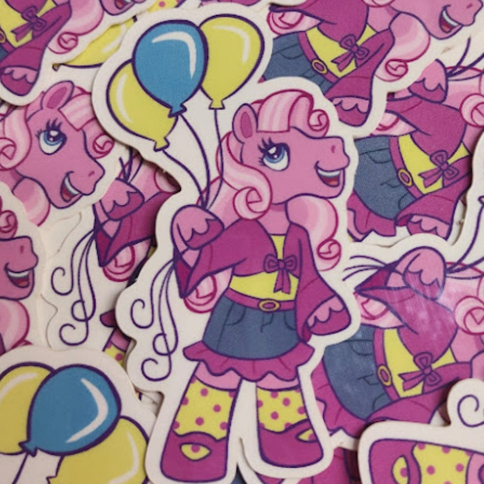 Pinkie Pony STICKER by Millie Dubois