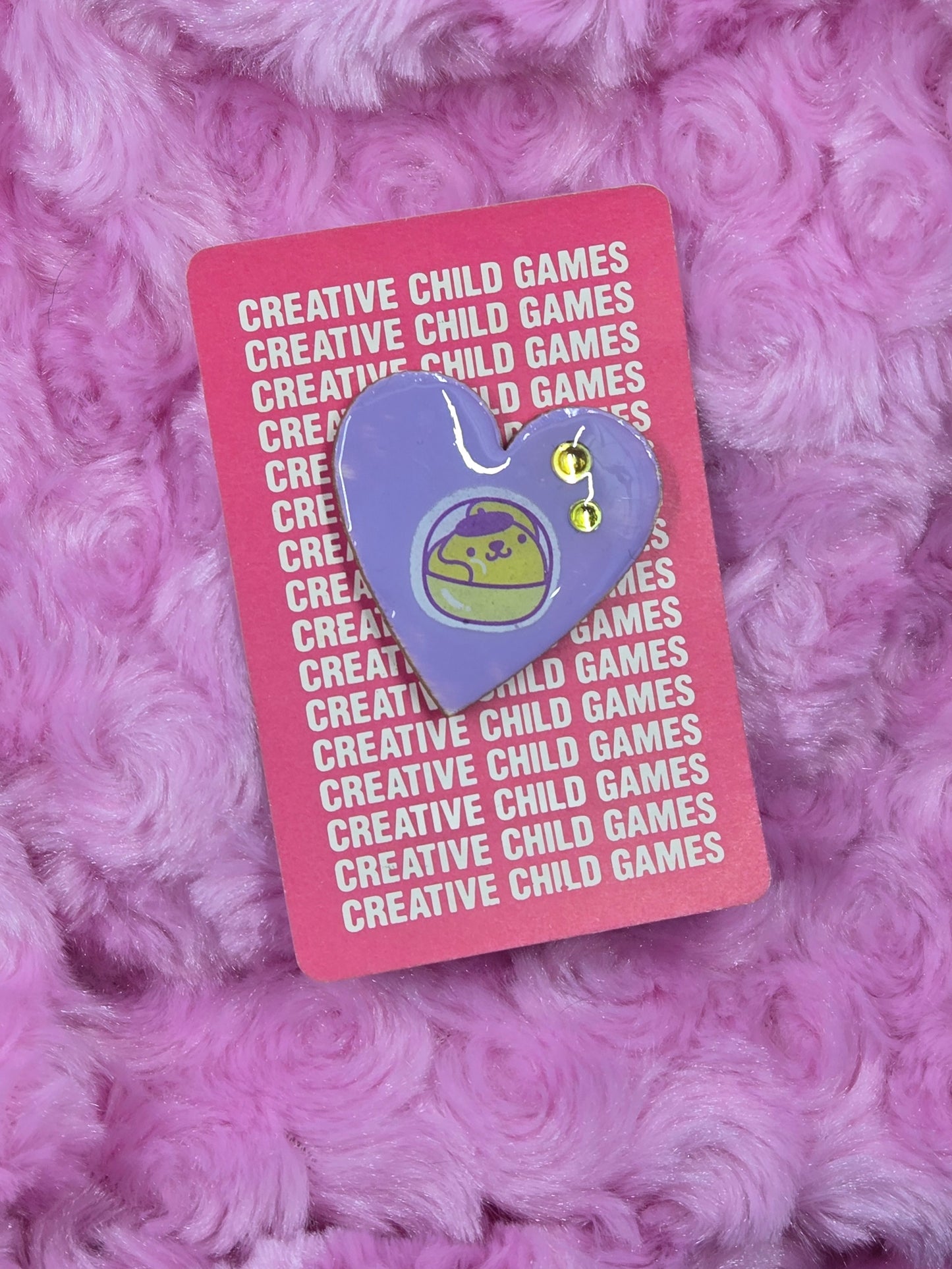 Cute Character Resin PIN by Skullduggery Studio