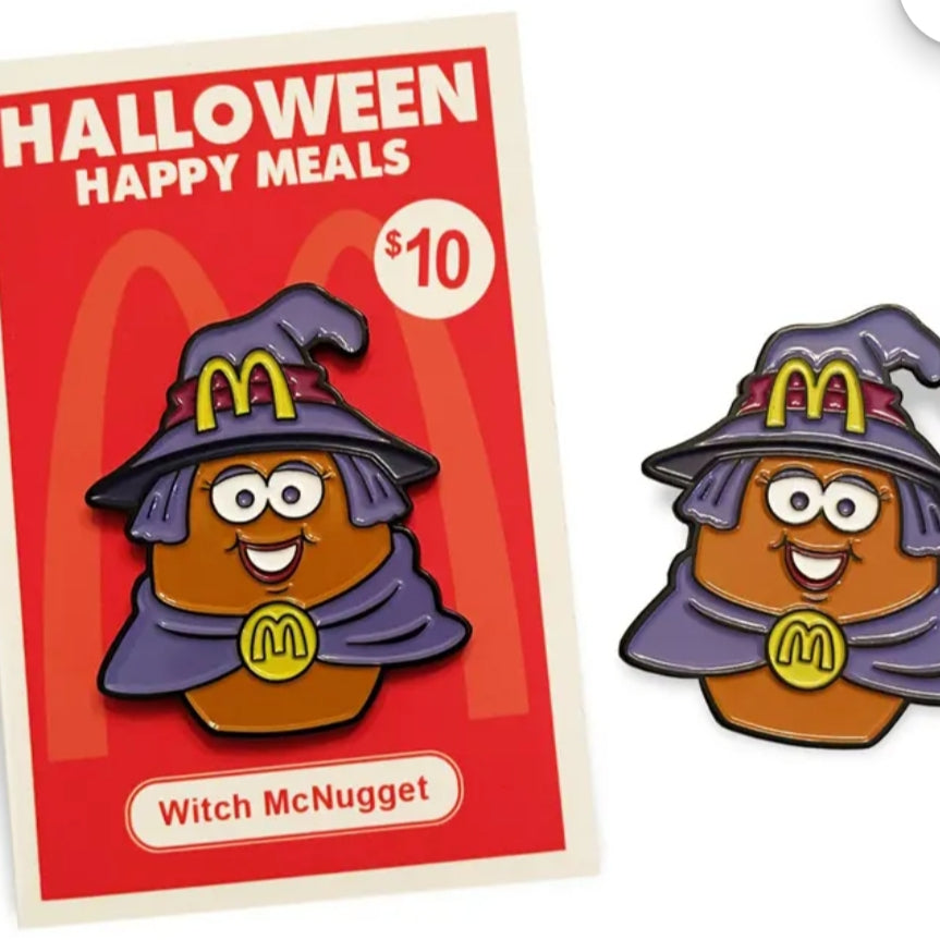 Halloween Nugs ENAMEL PIN by mattcandraw