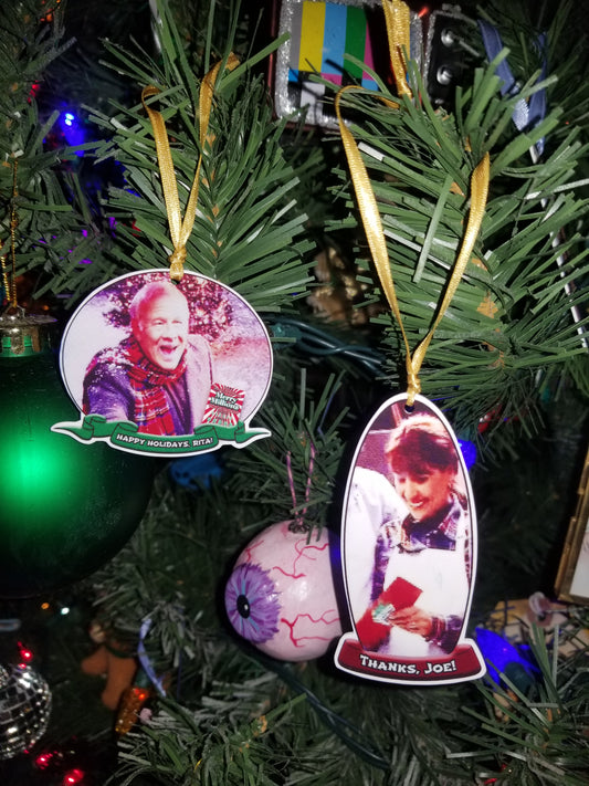 Happy Holidays Rita! Thanks Joe! ORNAMENT SET