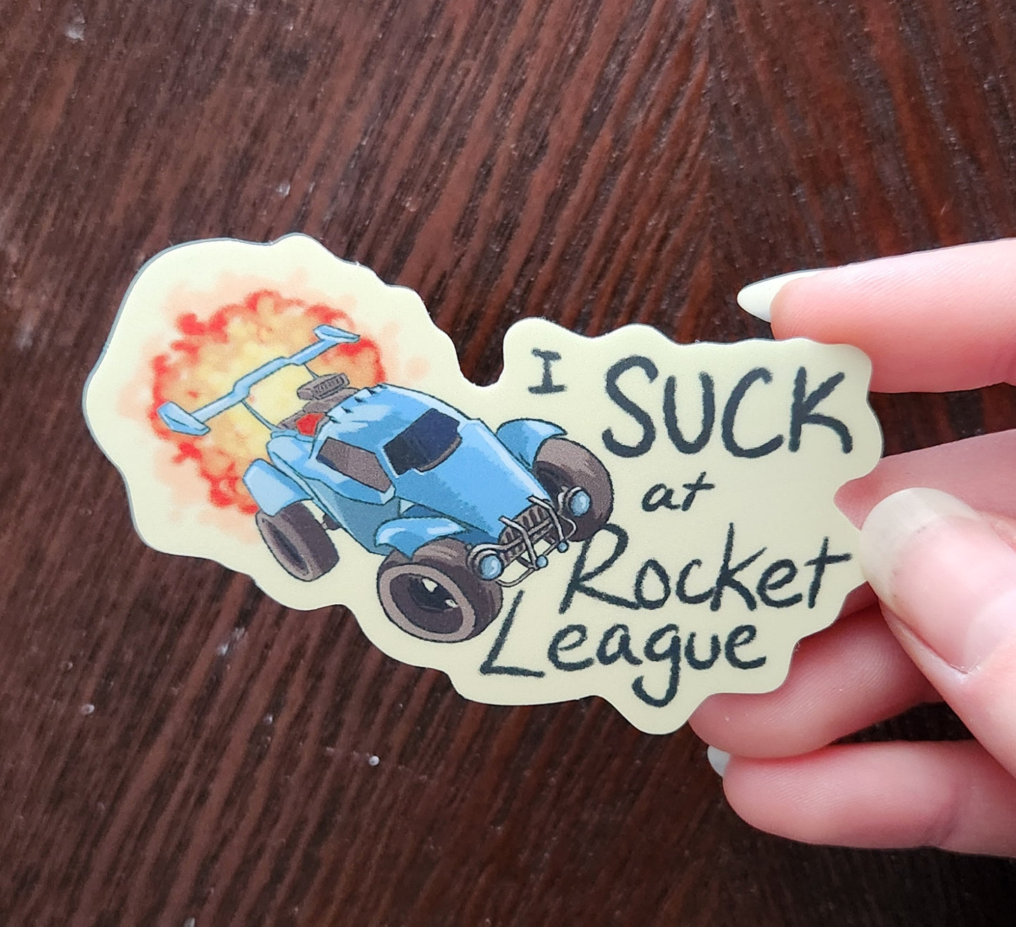 I Suck At Rocket League STICKER