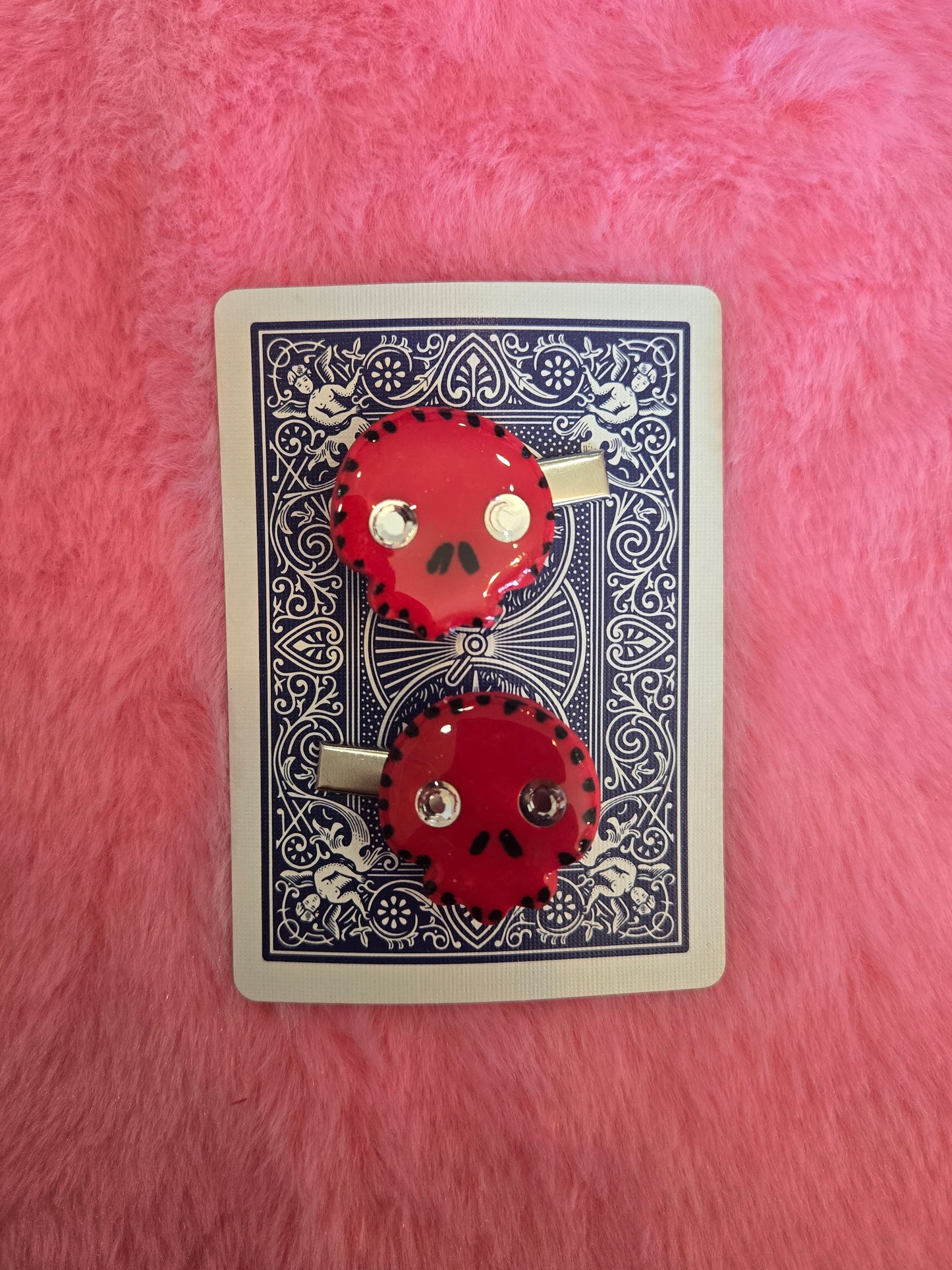 Skull HAIR PINS by Skullduggery Studio