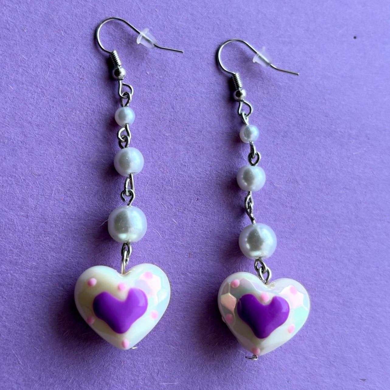 Lavender Love EARRiNGS by Lavish-Li Made