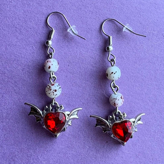 Blood Lust EARRiNGS by Lavish-Li Made