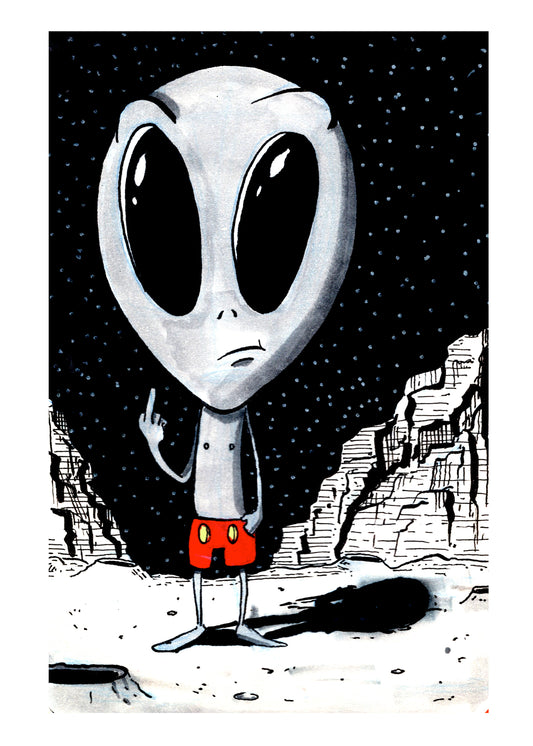 FU Alien PRINT