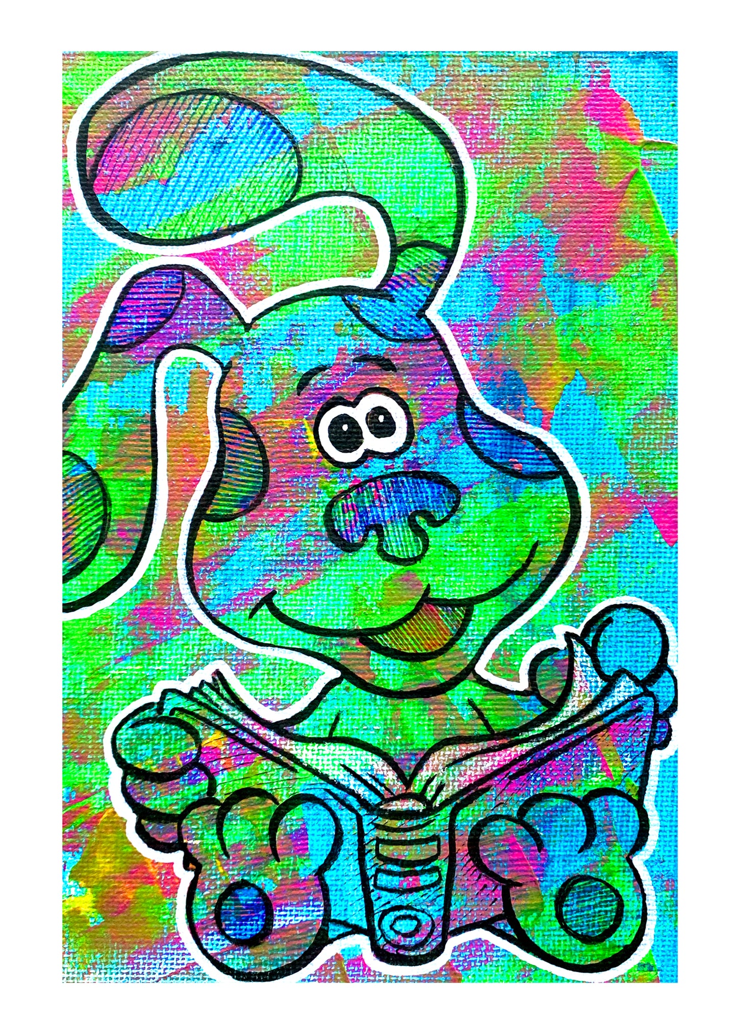 Blue Clue's STICKER
