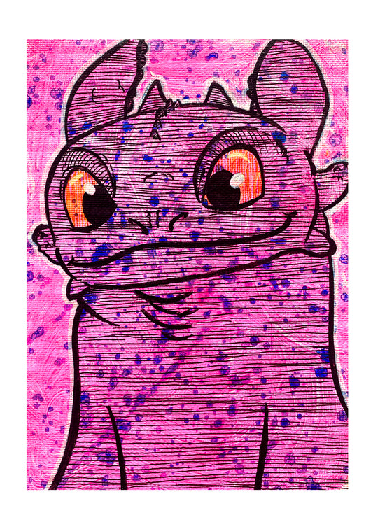 Toothless Dragon PRINT