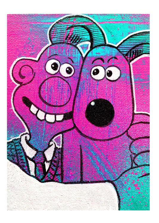 Wally and Grommy PRINT