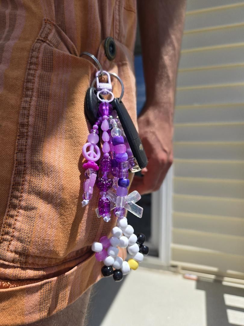 Beaded Handmade KEYCHAIN
