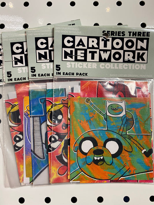 Toon Network Series Three STICKER PACK