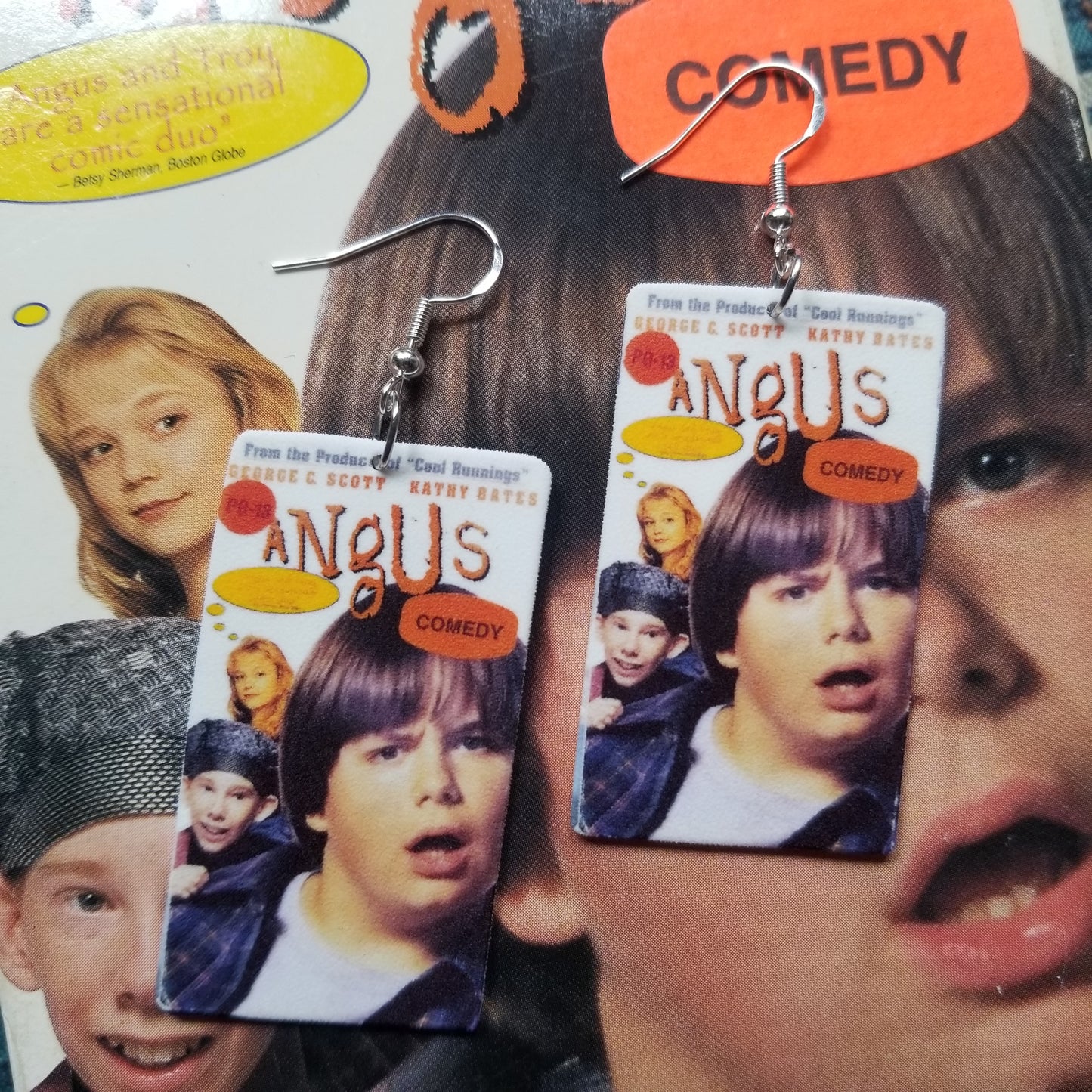 Angus VHS Cover EARRINGS